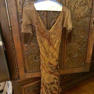 Sue Wong Nocturne beaded gown. glamorous. Size 6.